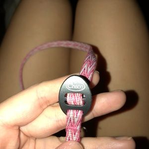 Pink Chaco wrap bracelet